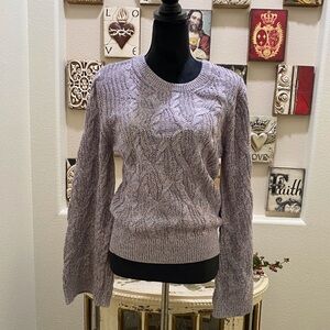 NWT-Splendid Sweater. Size Large lavender, gray and pink.